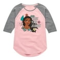 thumbnail image 1 of Disney Moana - Trust Your Journey - Toddler & Youth Girls Raglan Graphic T-Shirt, 1 of 5