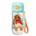 thumbnail image 1 of Disney Moana Water Bottle  screw-top lid with a flip-top straw, 1 of 2