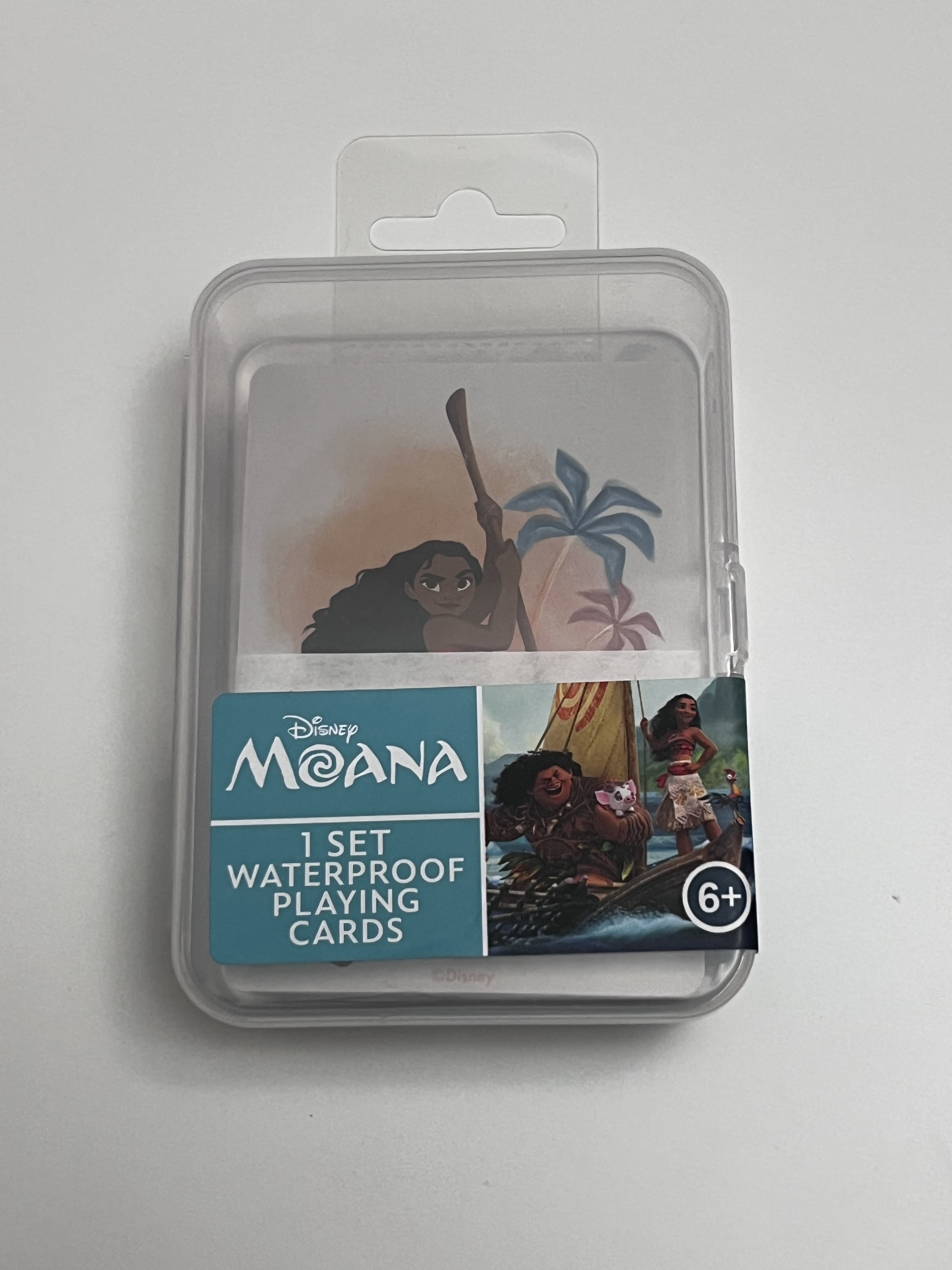 Disney Moana Waterproof Playing Cards - Walmart.com