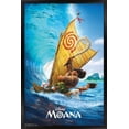 thumbnail image 1 of Disney Moana - Wave Wall Poster, 14.725" x 22.375", Framed, 1 of 5
