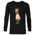 thumbnail image 1 of Disney Moana and Pua T-Shirt - Long Sleeve T-Shirt for Men - Customized-Black, 1 of 5