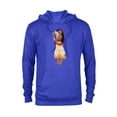 thumbnail image 1 of Disney Moana and Pua T-Shirt - Pullover Hoodie for Adults - Customized-Royal Heather, 1 of 5