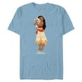 thumbnail image 1 of Disney Moana and Pua T-Shirt- Short Sleeve Blended T-Shirt for Adults - Customized-Ocean Blue, 1 of 5