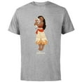 thumbnail image 1 of Disney Moana and Pua T-Shirt - Short Sleeve Cotton T-Shirt for Adults - Customized-Athletic Heather, 1 of 5
