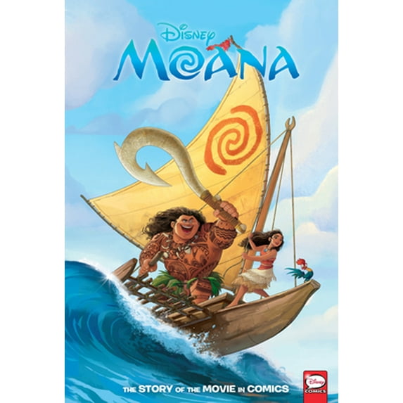 Pre-Owned Disney Moana: The Story of the Movie in Comics (Hardcover) 150671739X 9781506717395