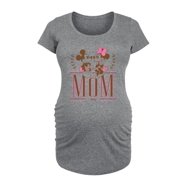 Disney - Mom Prep Collegiate - Women's Maternity Scoop Neck Graphic T-Shirt