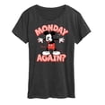 thumbnail image 1 of Disney - Monday Again Women's Short Sleeve Graphic T-Shirt, 1 of 5