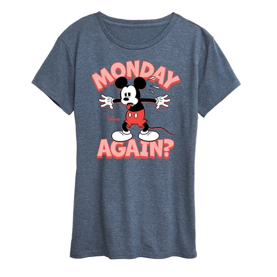 Disney - Monday Again Women's Short Sleeve Graphic T-Shirt