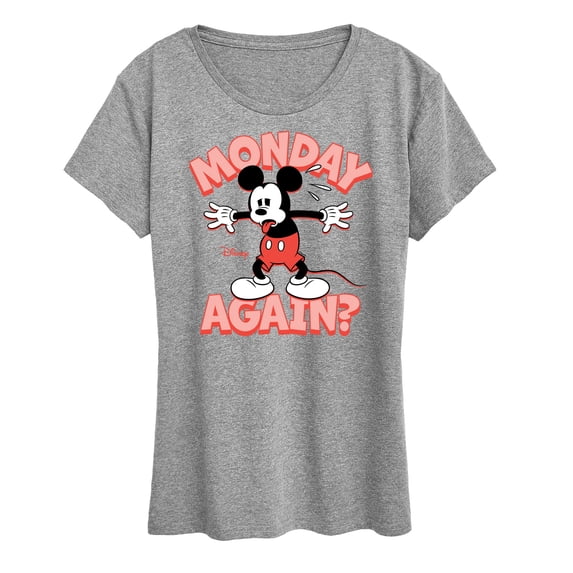 Disney - Monday Again Women's Short Sleeve Graphic T-Shirt