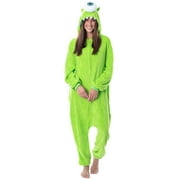 Disney Monsters Inc Adult Mike Wazowski Kigurumi Costume Union Suit Pajama