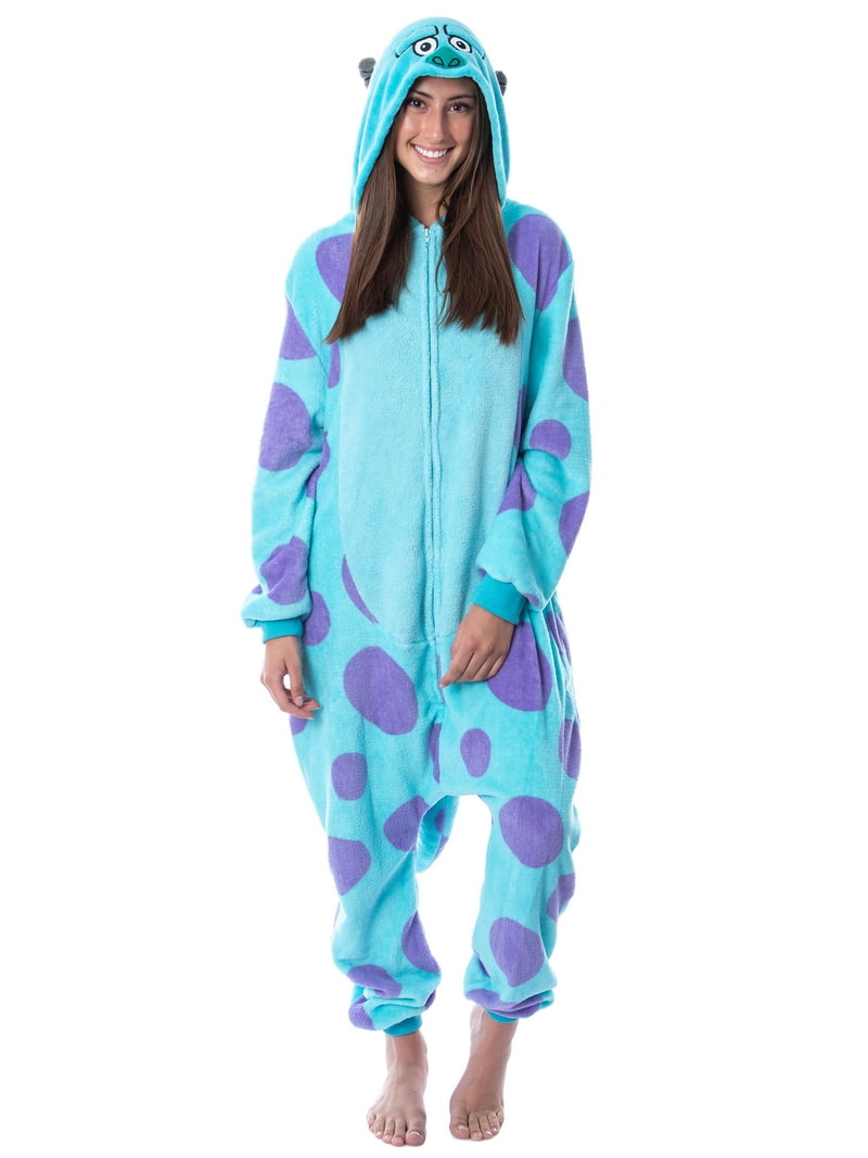 Disney Sulley Onesie Monsters Inc Adult Kigurumi Halloween Costume