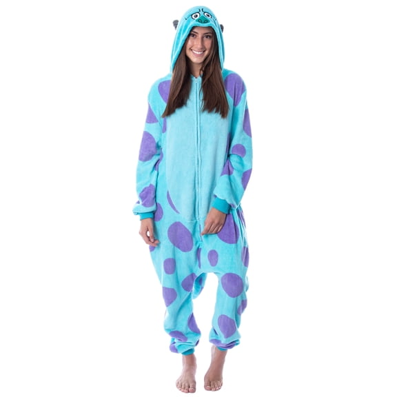 Disney Monsters Inc Adult Sulley Kigurumi Costume Union Suit Pajama