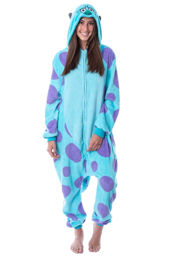 Disney Monsters Inc Adult Sulley Kigurumi Costume Union Suit Pajama