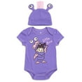 thumbnail image 1 of Disney Monsters Inc. Boo Cosplay Bodysuit and Hat Set Newborn to Infant, 1 of 5