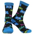 thumbnail image 1 of Disney Monsters Inc. Logo Crew Socks 1 Pair, 1 of 5