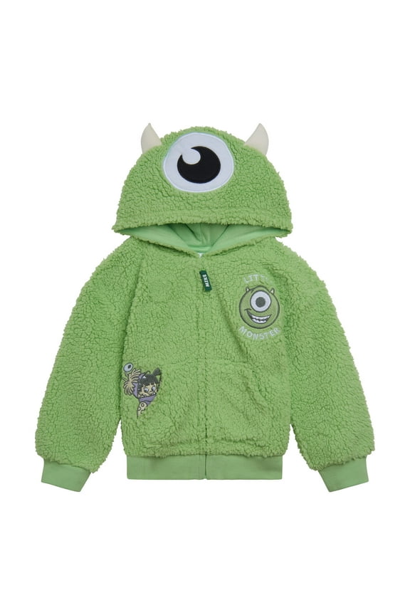 Monsters Inc. Mike Boo Cozy Sherpa Cosplay Hoodie Infant to Little Kid