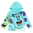thumbnail image 1 of Disney Monsters Inc. Mike Sully Hooded Long Sleeve T-Shirt Toddler to Big Kid, 1 of 4