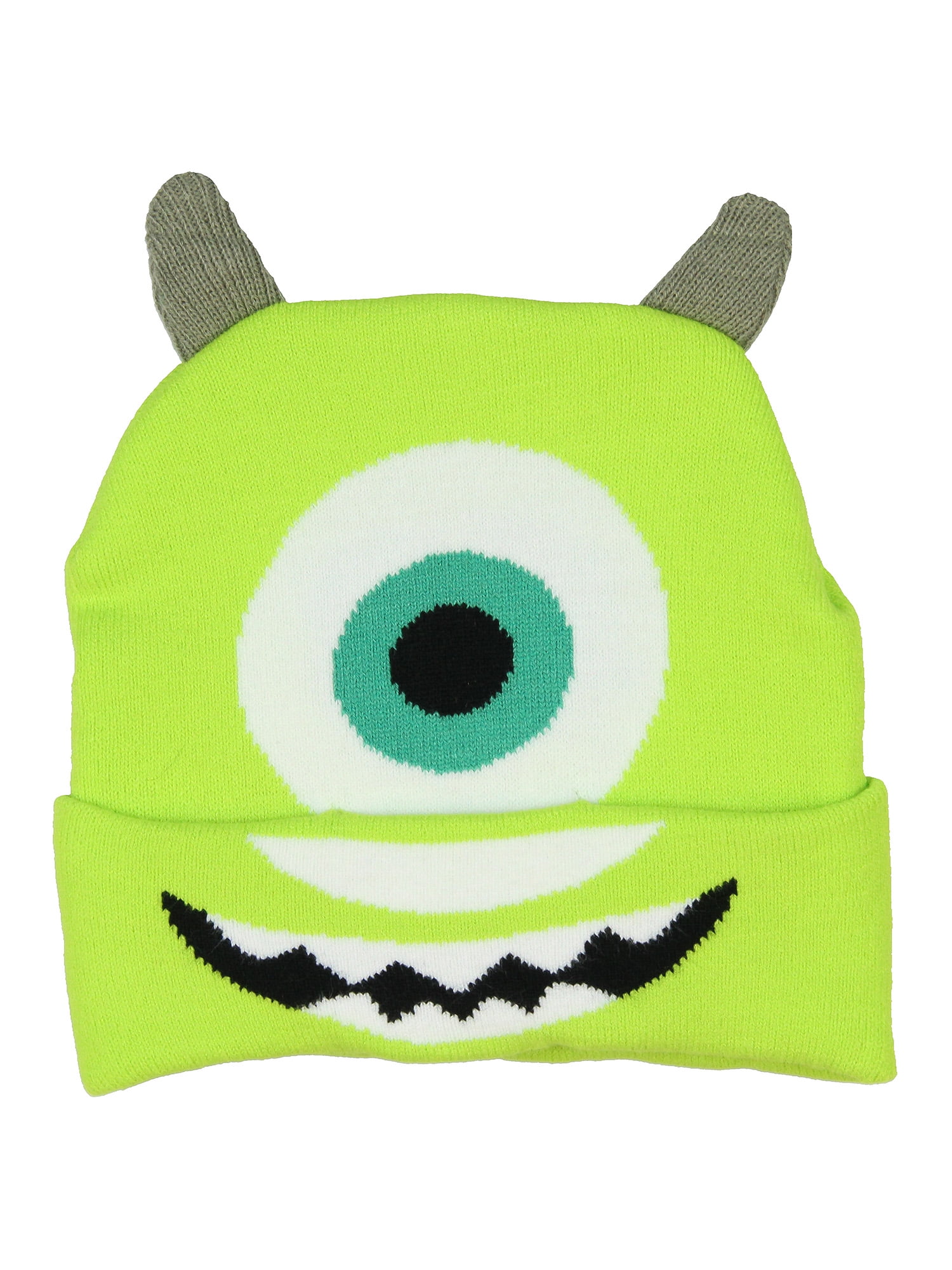 Disney Monsters Inc. Mike Wazowski Beanie Embroidered Character 