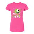 thumbnail image 1 of Disney Monsters Inc - Mike Yay It's My Birthday - Juniors Fitted Graphic T-Shirt, 1 of 5
