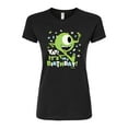 thumbnail image 1 of Disney Monsters Inc - Mike Yay It's My Birthday - Juniors Fitted Graphic T-Shirt, 1 of 5