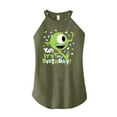 thumbnail image 1 of Disney Monsters Inc - Mike Yay It's My Birthday - Juniors High Neck Tank Top, 1 of 5