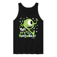 thumbnail image 1 of Disney Monsters Inc - Mike Yay It's My Birthday - Men's Jersey Tank Top, 1 of 5
