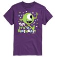 thumbnail image 1 of Disney Monsters Inc - Mike Yay It's My Birthday - Men's Short Sleeve Graphic T-Shirt, 1 of 4