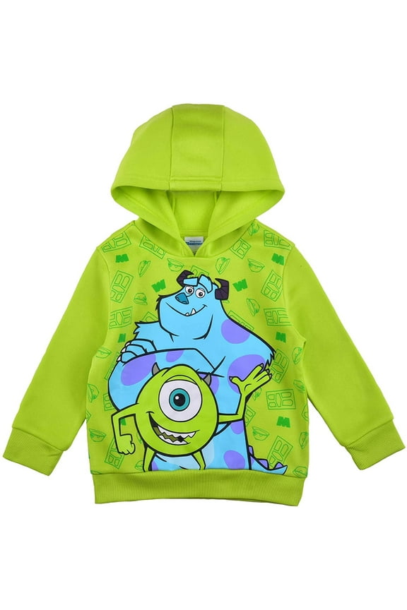 Disney Monsters Inc. Pullover Hoodie for Boys and Girls, Kids Hooded Sweater
