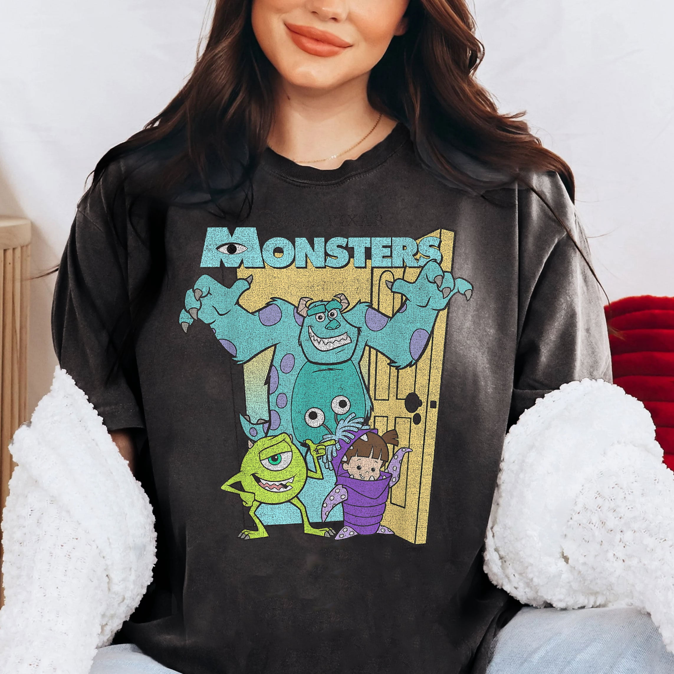 Disney Monsters Inc Sulley Kitty And Boo Shirt, Walt Disney World T