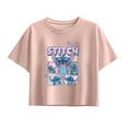thumbnail image 1 of Disney - Moods Of Stitch  - Youth Girl Short Sleeve Boxy Tee, 1 of 4