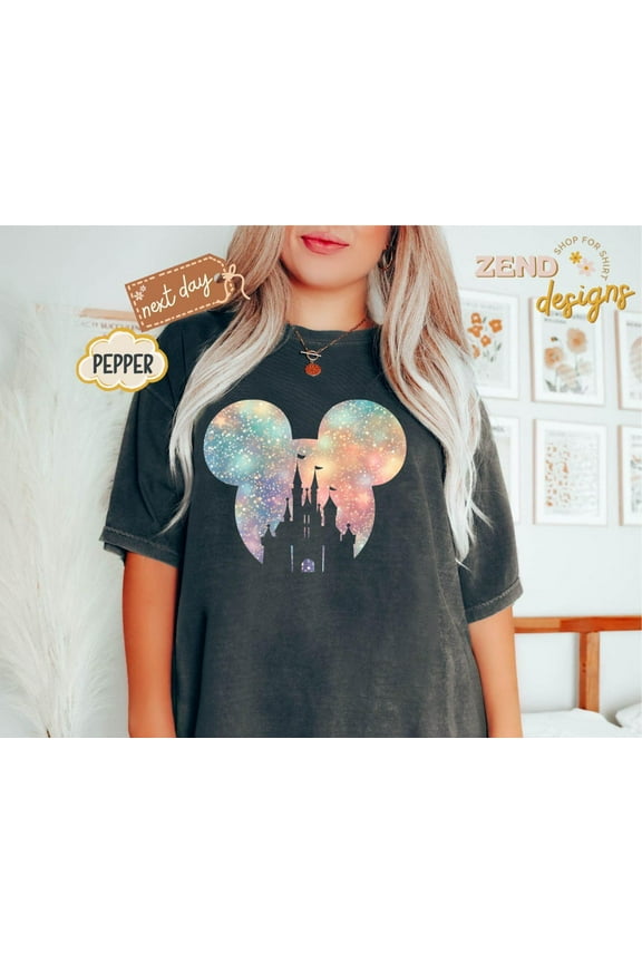 Mouse Ears T-Shirt, Magic Kingdom Tee, Disney Princesses Castle Tee, Disney Trip Shirt, Disneyland Gift, Disney Shirts