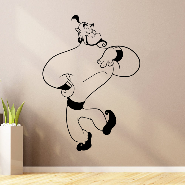 Disney Movie Aladdin Genie Character Cute Genie Portrait Genie 
