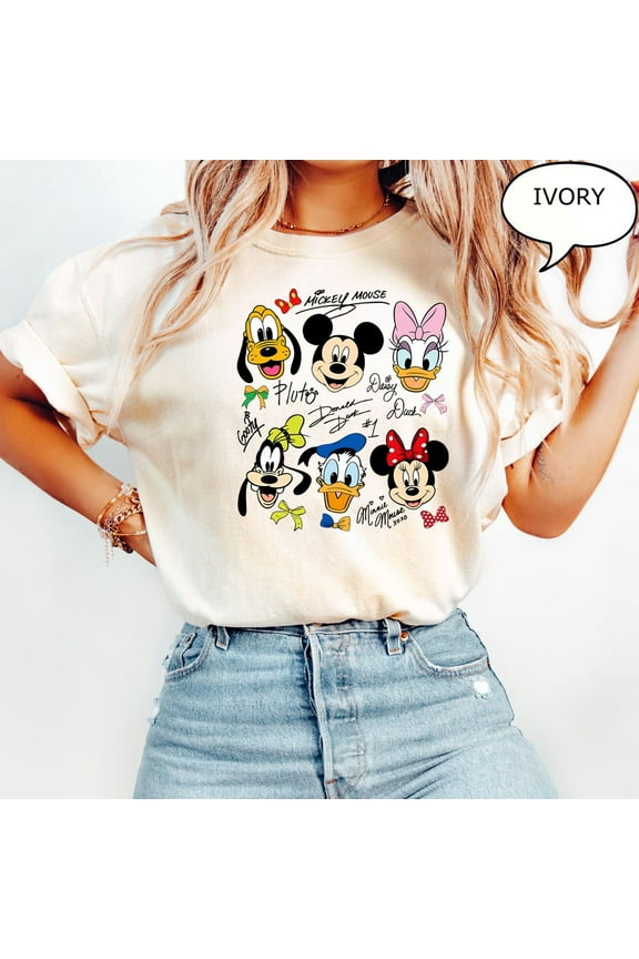 Movie Characters Shirt, Mickey & Co T-Shirt, Disney Trip Shirt, Disneyland Shirt, Magic Kingdom Tee