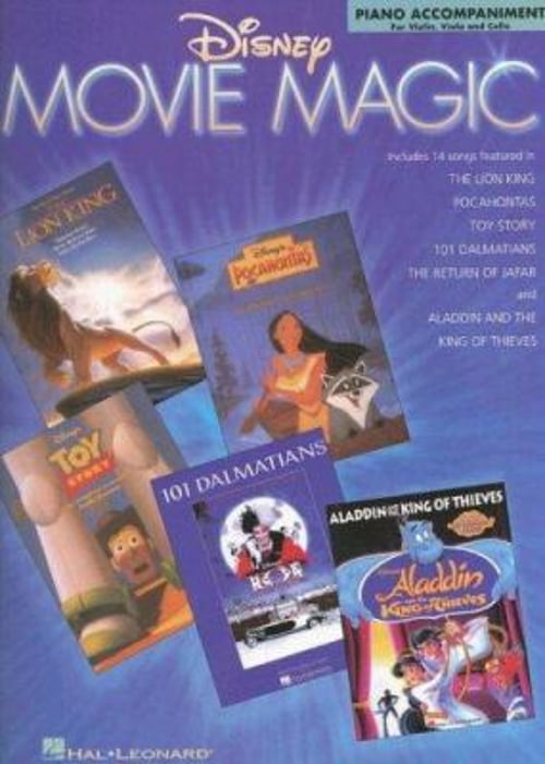 Pre-Owned Disney Movie Magic: Piano Accompaniments for Violin, Viola and Cello (Paperback) 0793578434 9780793578436