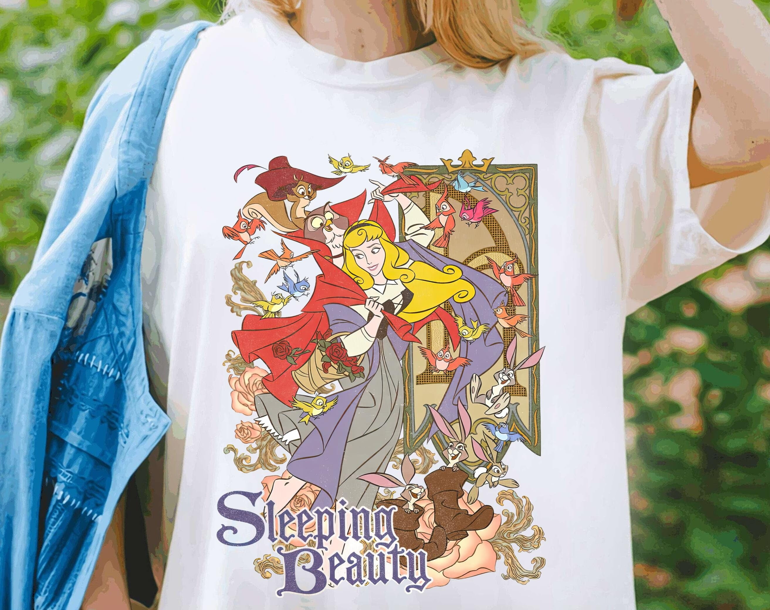 Disney Movie Sleeping Beauty Shirt, Aurora Princess Disney Girl