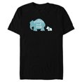 thumbnail image 1 of Disney Mrs. Jumbo and Dumbo Mother's Day - Short Sleeve Blended T-Shirt for Adults - Customized-Black, 1 of 5