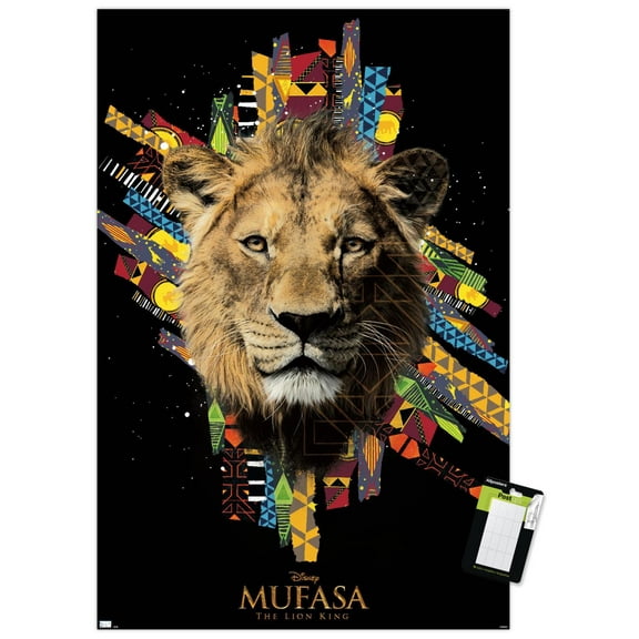 Disney Mufasa: The Lion King - Mufasa Wall Poster, 22.375" x 34"