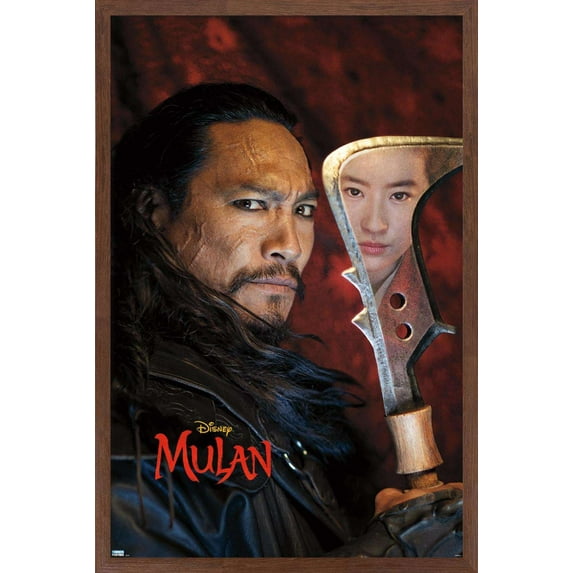 Disney Mulan - Bori Khan Wall Poster, 14.725" x 22.375", Framed