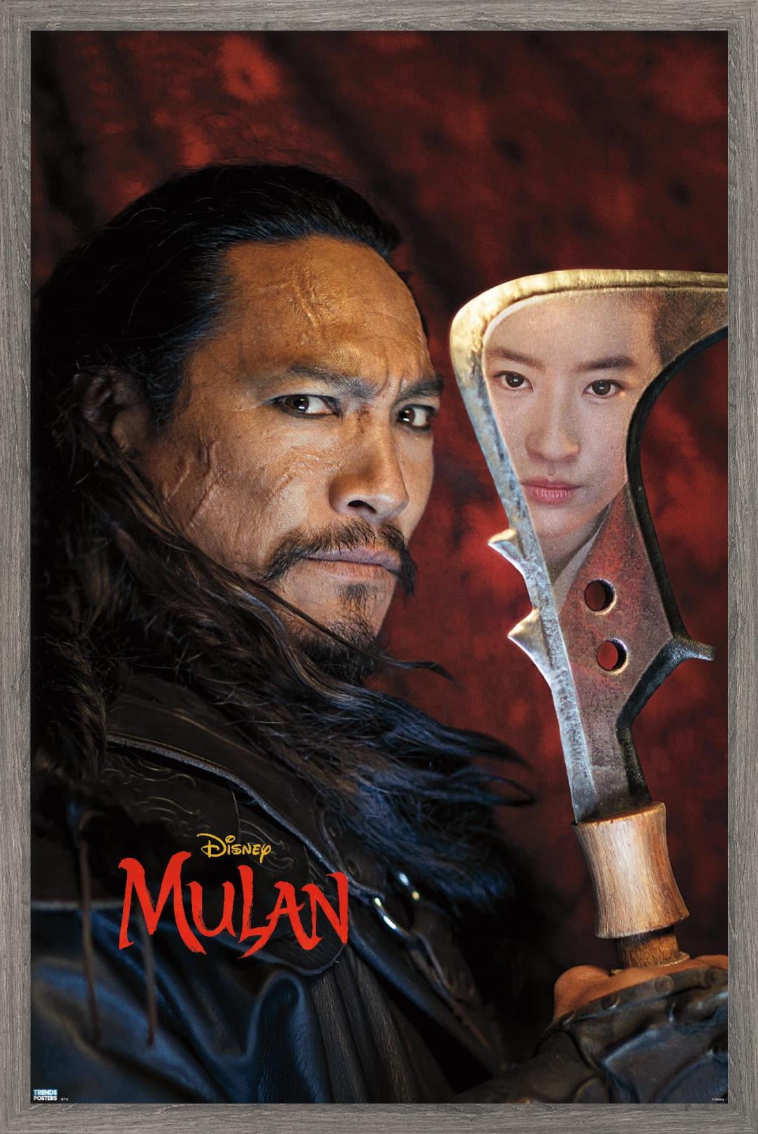 Disney Mulan - Bori Khan Wall Poster, 22.375" x 34", Framed