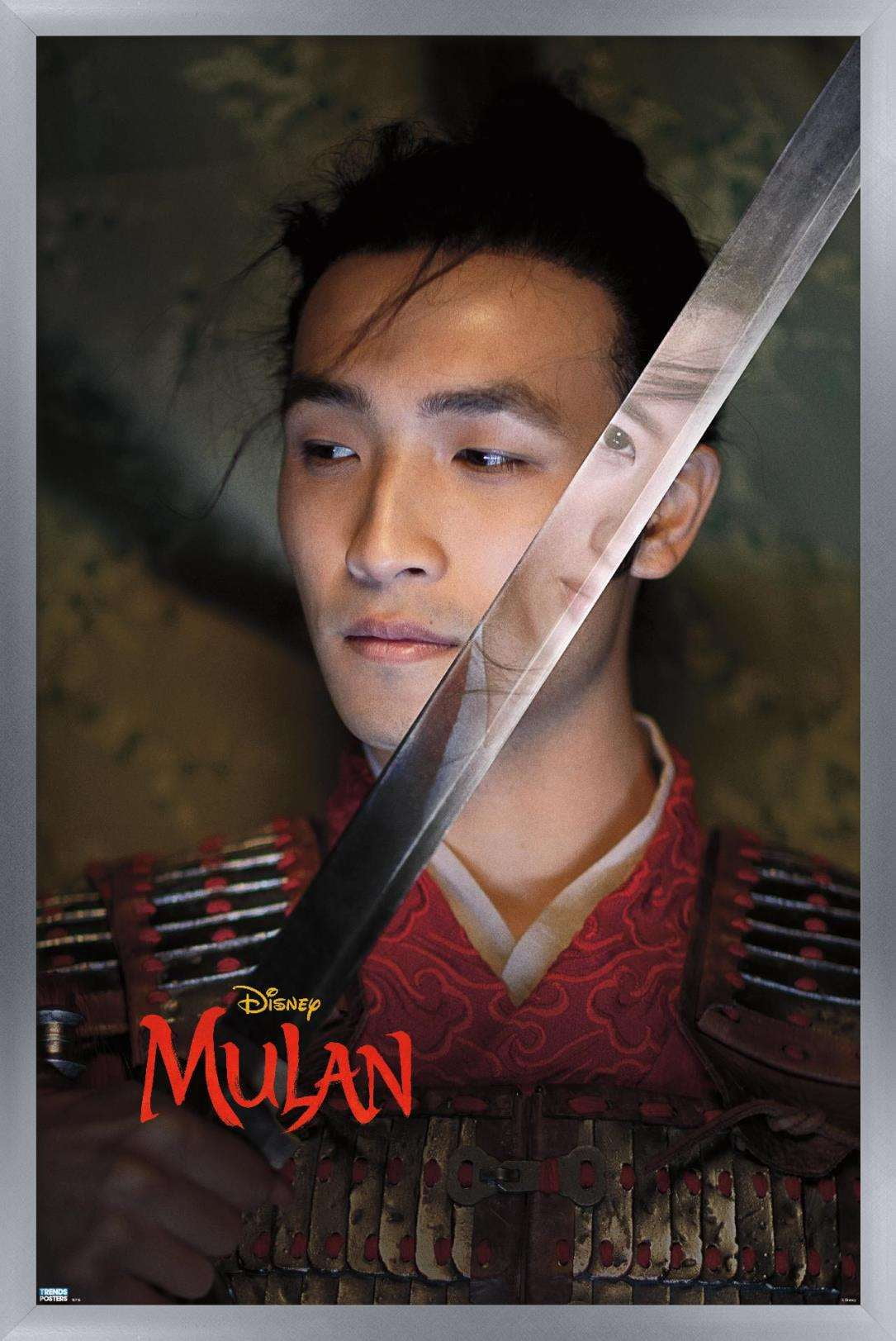 Disney Mulan - Chen Honghui Wall Poster, 14.725" x 22.375", Framed
