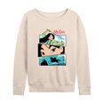 thumbnail image 1 of Disney Mulan - Comic Strips Warrior - Women's Lightweight French Terry Long Sleeve Shirt, 1 of 5