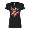 thumbnail image 1 of Disney Mulan - Dragon Warrior Karate Kick - Juniors Fitted Graphic T-Shirt, 1 of 5