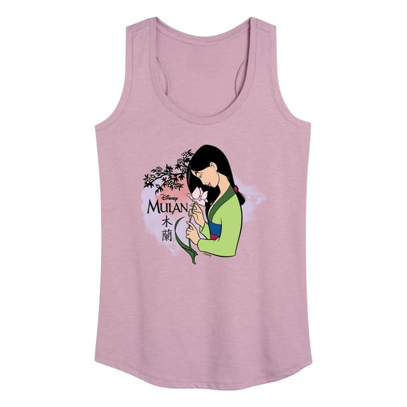 Disney Mulan - Flowers in Bloom - Women's Racerback Tank Top