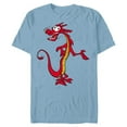 thumbnail image 1 of Disney Mulan Mushu Dragon T-Shirt- Short Sleeve Blended T-Shirt for Adults - Customized-Ocean Blue, 1 of 5