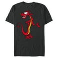 thumbnail image 1 of Disney Mulan Mushu Dragon T-Shirt- Short Sleeve Blended T-Shirt for Adults - Customized-Dark Heather, 1 of 5
