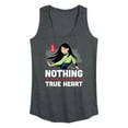 thumbnail image 1 of Disney Mulan - Nothing Is Impossible With A True Heart - Women's Racerback Tank Top, 1 of 4