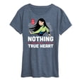 thumbnail image 1 of Disney Mulan - Nothing Is Impossible With A True Heart - Women's Short Sleeve Graphic T-Shirt, 1 of 5