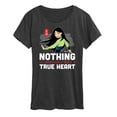 thumbnail image 1 of Disney Mulan - Nothing Is Impossible With A True Heart - Women's Short Sleeve Graphic T-Shirt, 1 of 5
