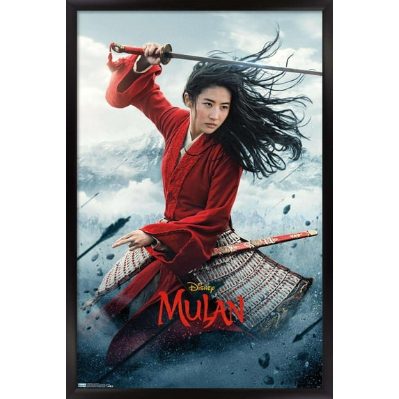 Disney Mulan - One Sheet Wall Poster, 22.375" x 34", Framed