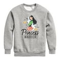 thumbnail image 1 of Disney - Mulan Princess Warrior - Toddler & Youth Crewneck Fleece Sweatshirt, 1 of 5